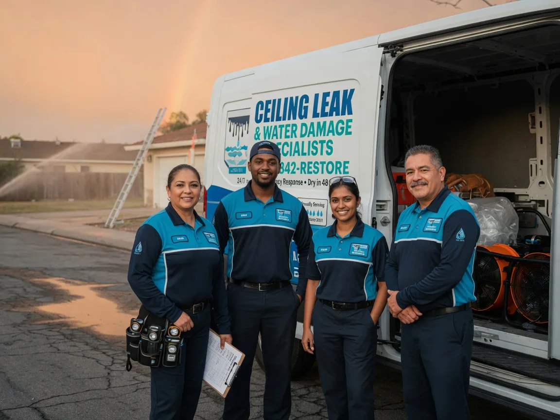 Ceiling Leak Cleanup company in West River, MD