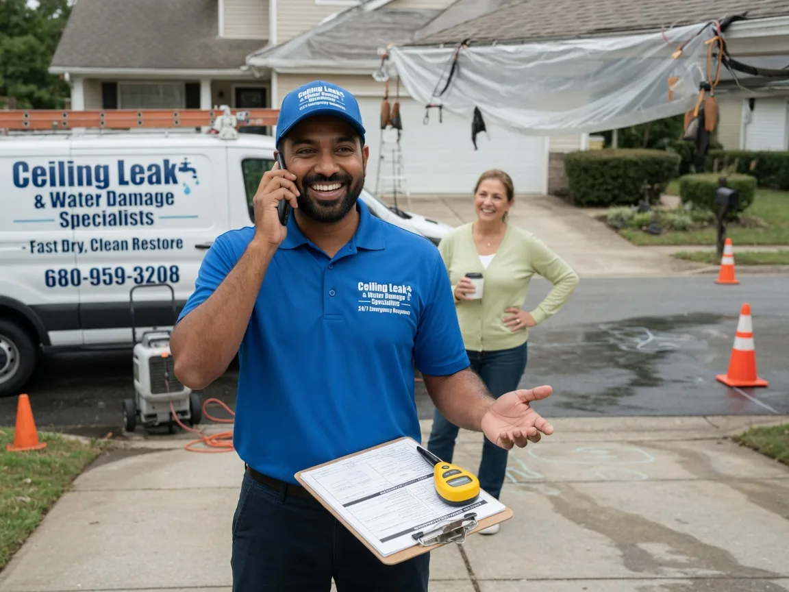 Ceiling Leak Cleanup West River, MD FAQs